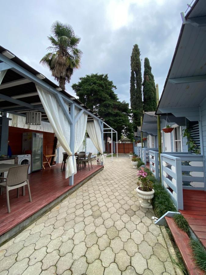Эко Домики У Моря В Гаграх Γκάγκρα Εξωτερικό φωτογραφία